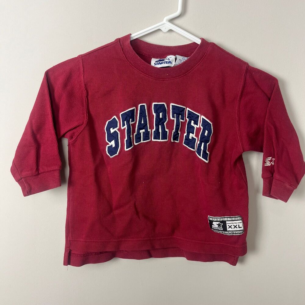 Vintage kids starter shirt in size 4 - embroidered “starter” spellout